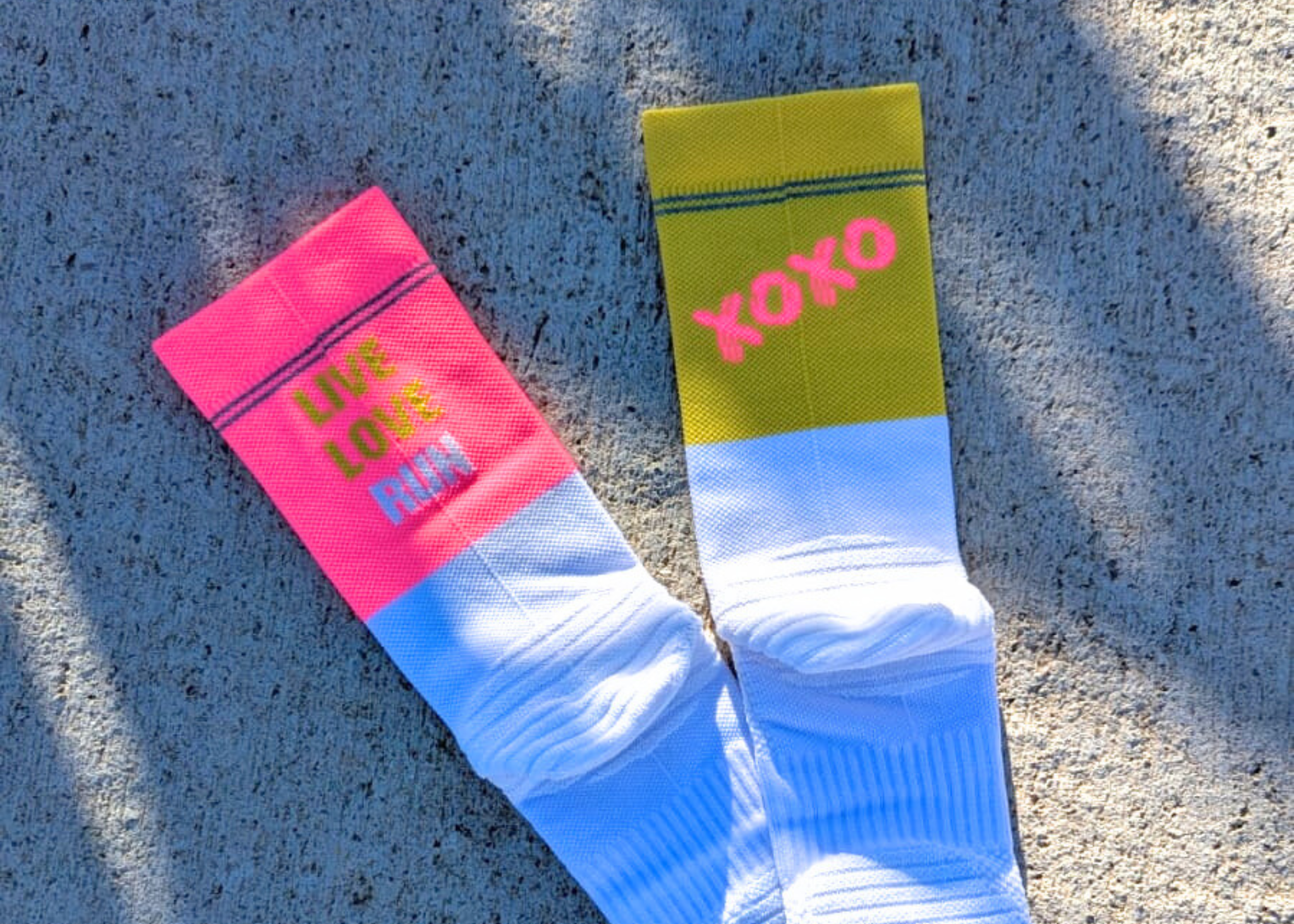 Chaussette Live love run